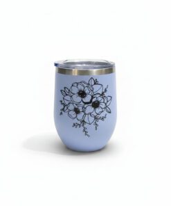 "Floral Bouquet" Wine Tumbler
