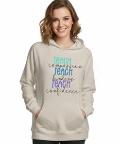 "Teach" Raglan Hoodie