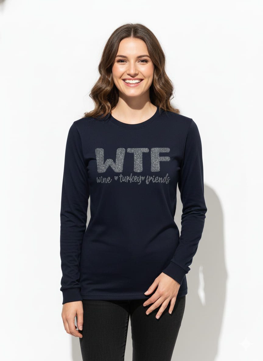 "WTF" Long Sleeve Tee