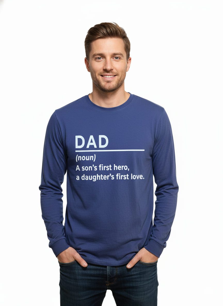 "Dad" Long Sleeve Shirt
